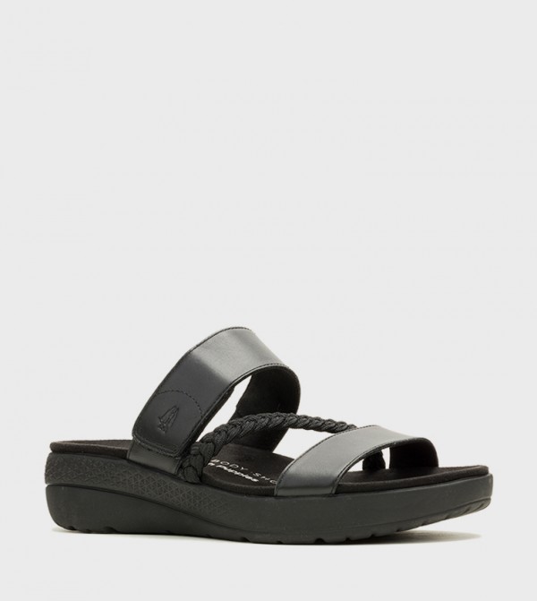 Hush Puppies Hush Puppies - Black Flat Sandals