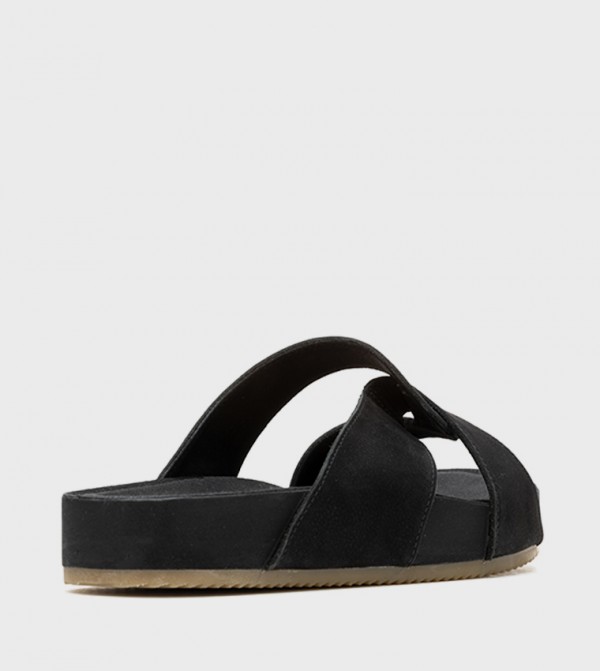 Hush Puppies Hush Puppies - Black Flat Sandals