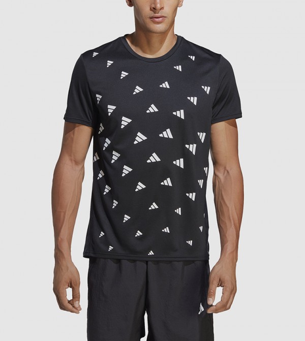 Adidas  extra-10-off - Black T-shirts