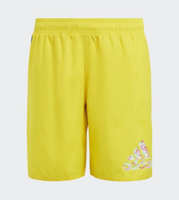 Adidas Swim Wear - Yellow Legged Swimsuit