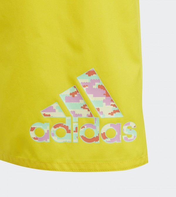 Adidas Swim Wear - Yellow Legged Swimsuit