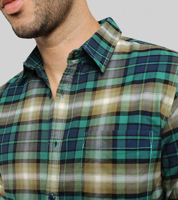 High Star  - Blue Casual Shirts