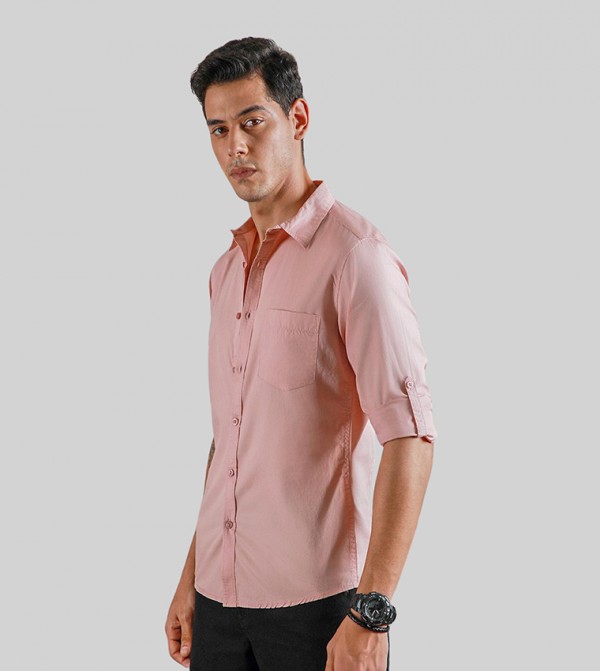 High Star  - Pink Casual Shirts