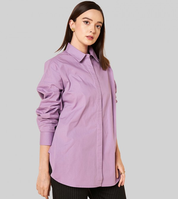 High Star  - Lilac Shirts