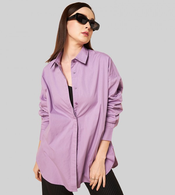 High Star  - Lilac Shirts