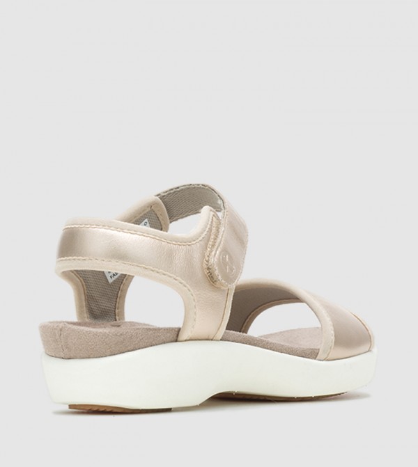 Hush Puppies Hush Puppies - Gold Flat Sandals
