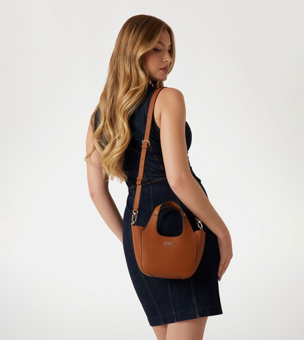 Guess Guess - Orange Tote Bags