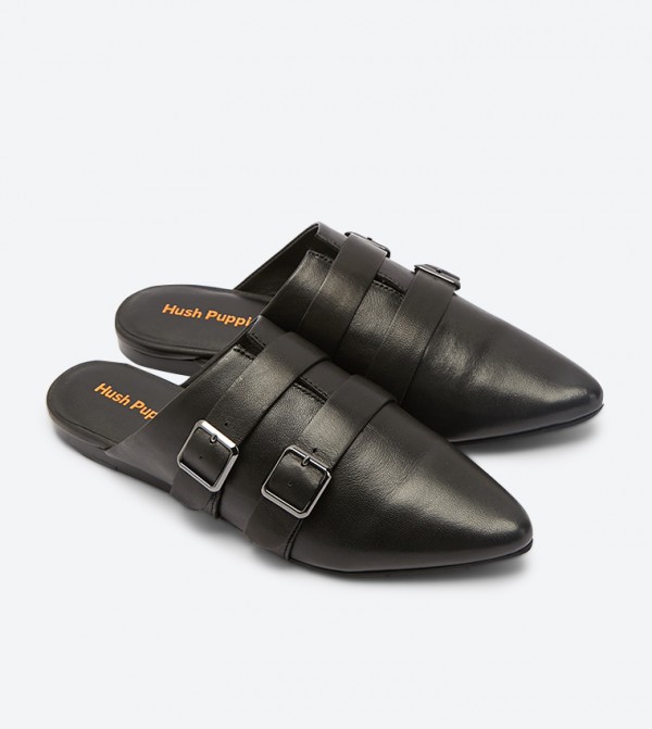 Hush Puppies Formal - Black Mules