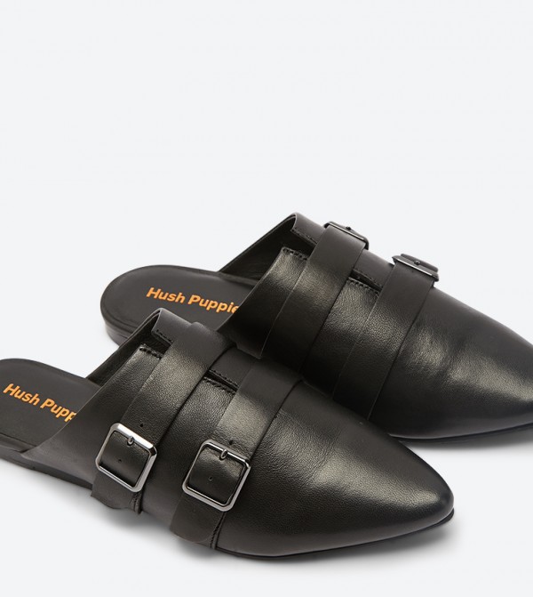Hush Puppies Formal - Black Mules