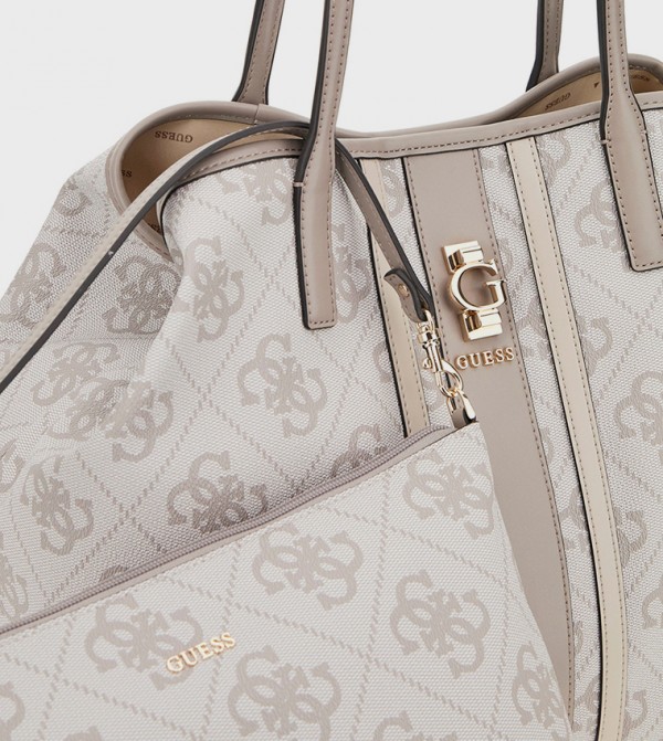 Guess Guess - Taupe Tote Bags