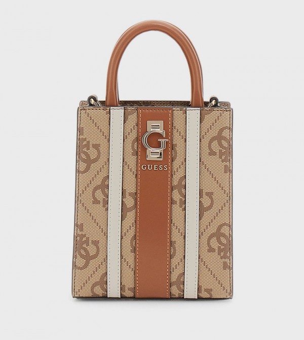 Guess Tote Bags - Beige Tote Bags