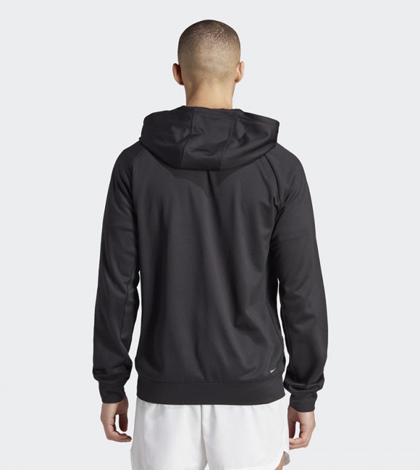 Adidas  Clothing - Black Active Jackets