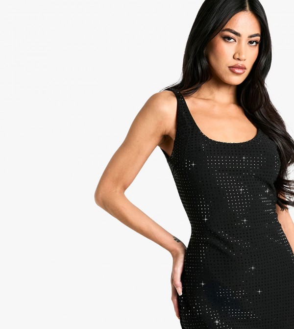boohoo Dresses - Black Party Dresses