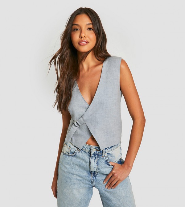 boohoo  - Grey Waistcoats