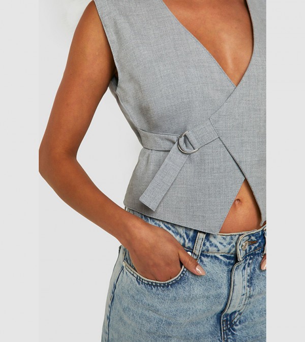 boohoo  - Grey Waistcoats