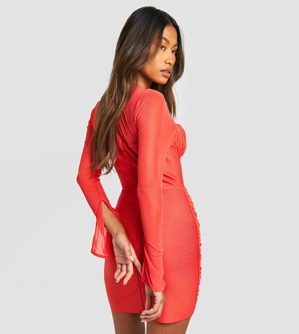 boohoo  - Red Mini Dresses