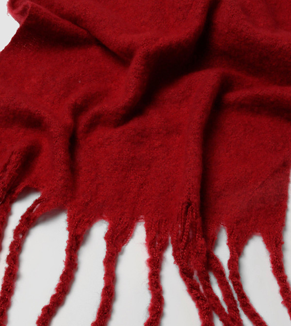 boohoo boohoo - Red Knitted Scarves
