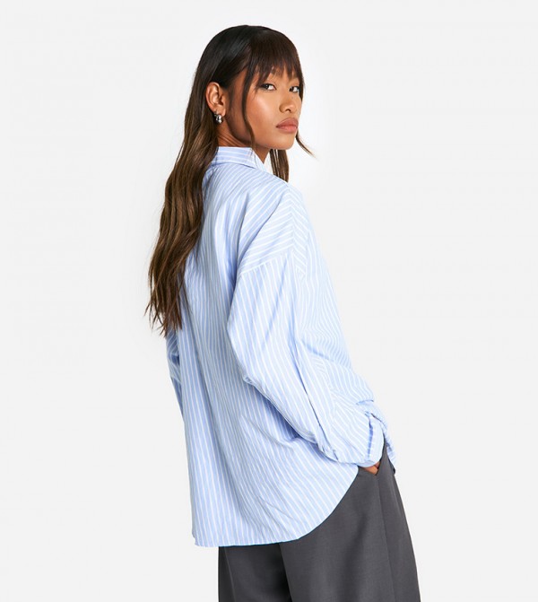 boohoo boohoo - Blue Shirts