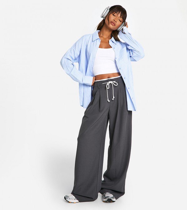 boohoo boohoo - Blue Shirts