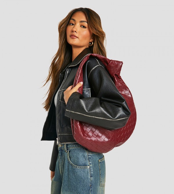 boohoo - Outlet  - Maroon Shoulder bags