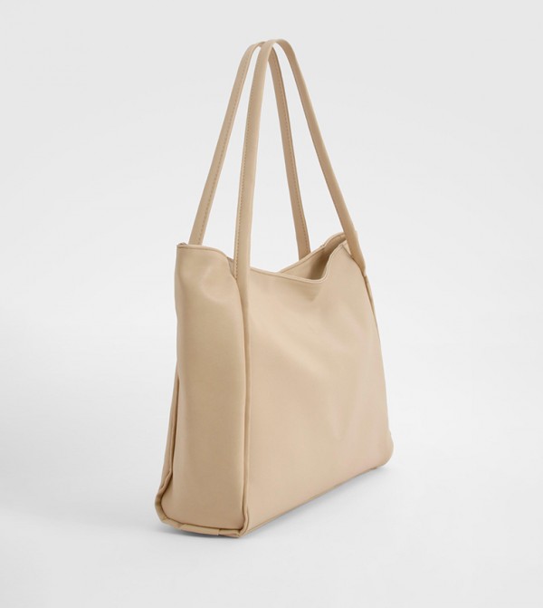 boohoo - Outlet  - Beige Tote Bags