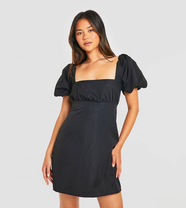 بوهو  فساتين ميني  - أسود Mini Dresses