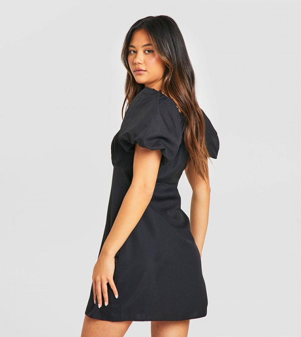 بوهو  فساتين ميني  - أسود Mini Dresses