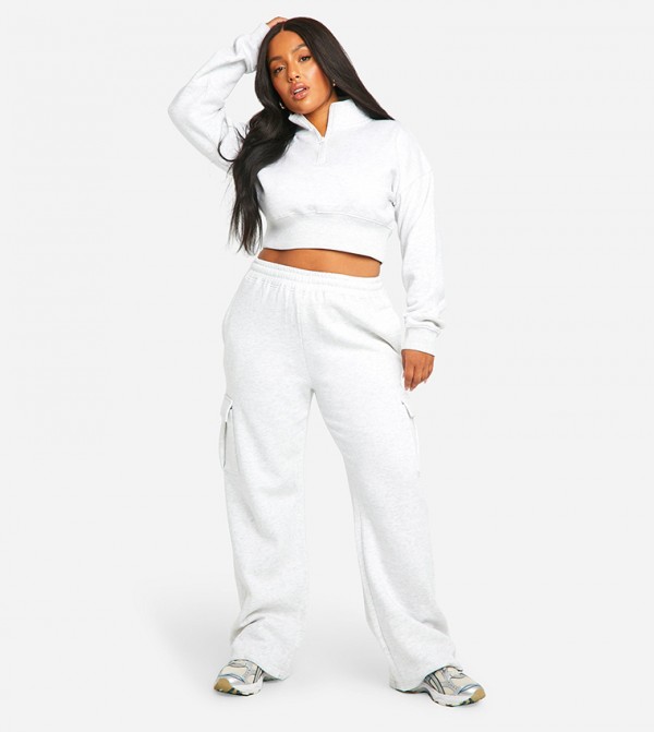 boohoo Co-Ord Sets - Grey Co-Ord Sets