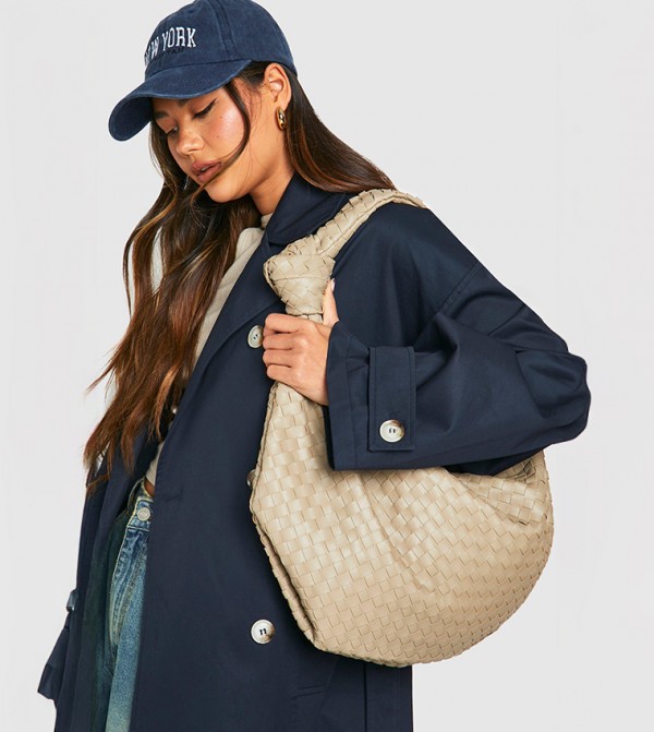 boohoo - Outlet  - Taupe Shoulder bags