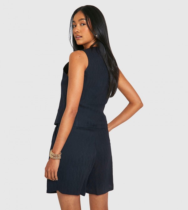 boohoo Clothing - Black Waistcoats