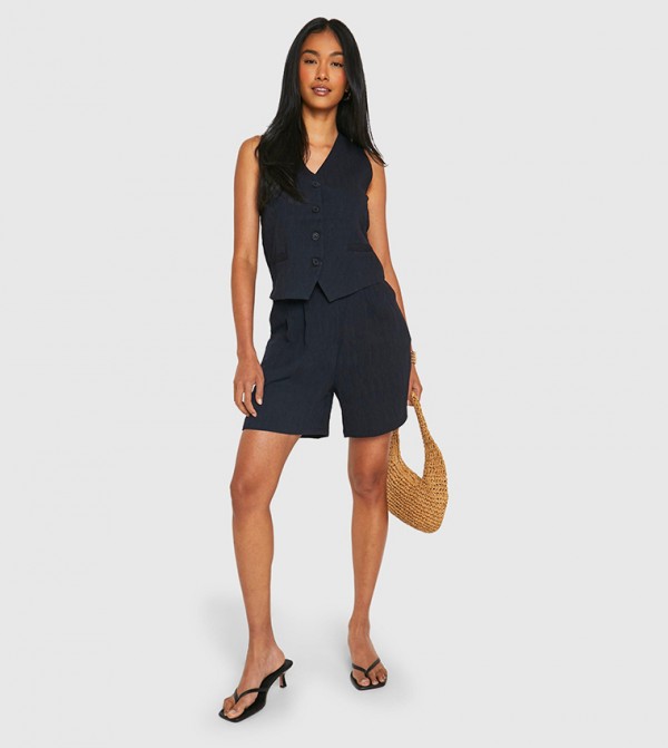 boohoo Clothing - Black Waistcoats