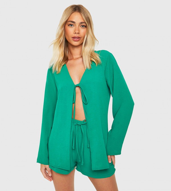 boohoo  Co-Ord Set - Green Co-Ord Set