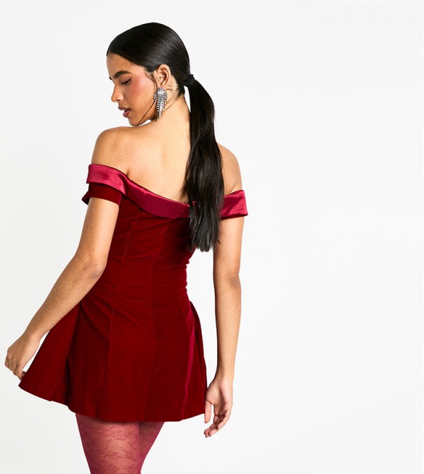 boohoo  Dresses - Red Party Dresses