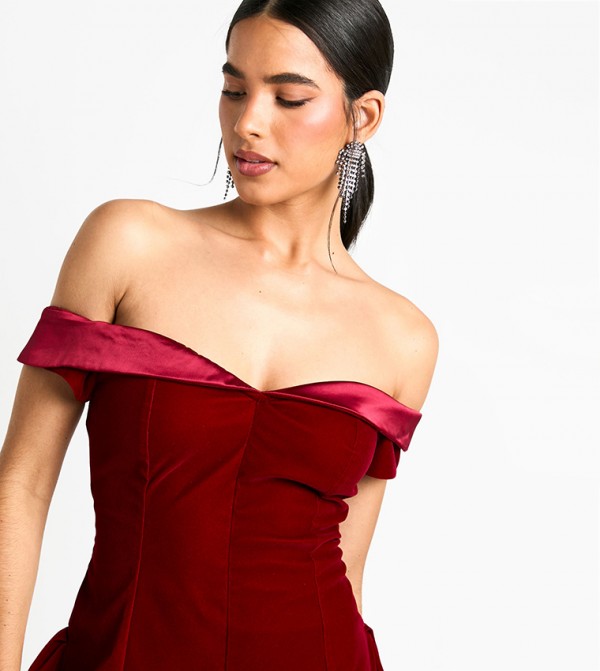 boohoo  Dresses - Red Party Dresses