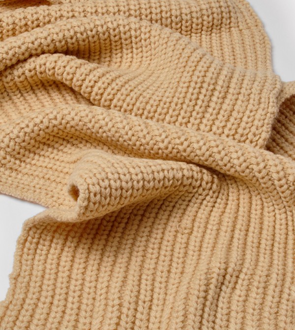 بوهو  أوشحة صوفية - بيج Woolen Scarves