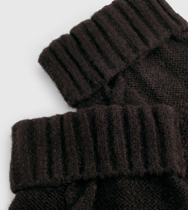 boohoo  Gloves - Black Mittens