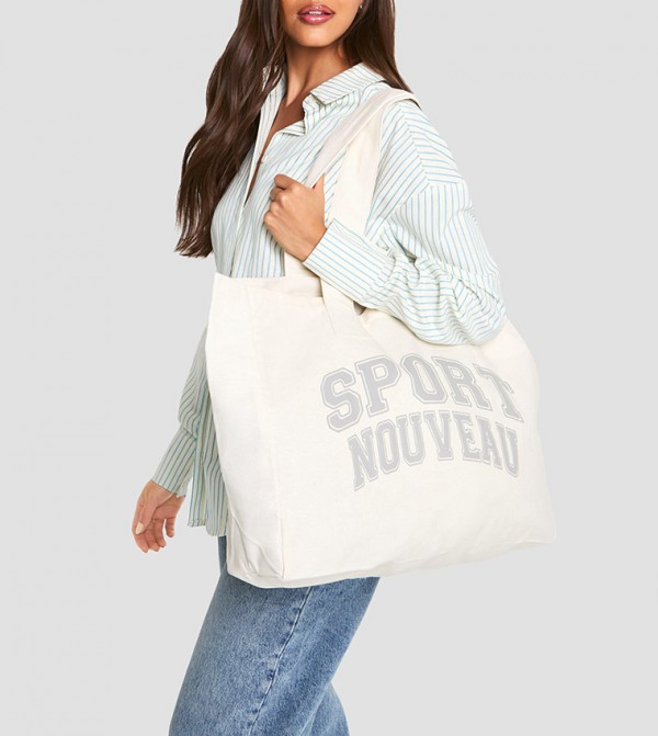 boohoo - Outlet  - White Tote Bags