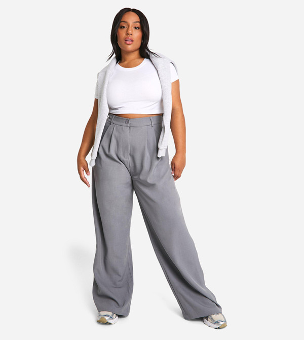 boohoo - Outlet  Clothing - Grey Pants & Leggings