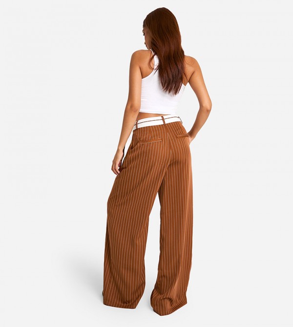 boohoo boohoo - Brown Casual Pants