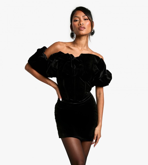 boohoo Dresses - Black Mini Dresses