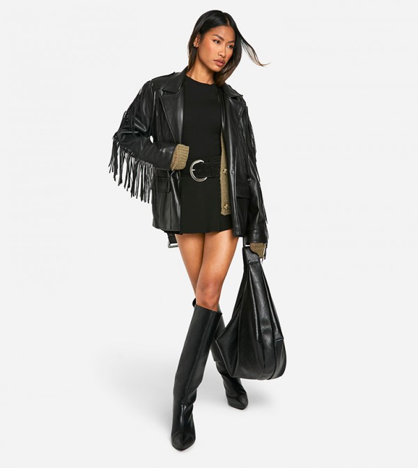 بوهو بوهو - أسود جاكيتات كاجوال