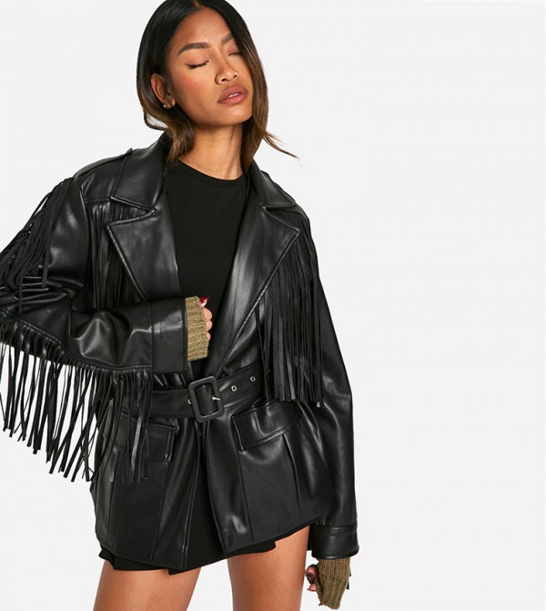 بوهو بوهو - أسود جاكيتات كاجوال