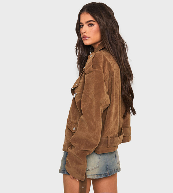 بوهو جاكيتات ومعاطف - بني جاكيتات كاجوال