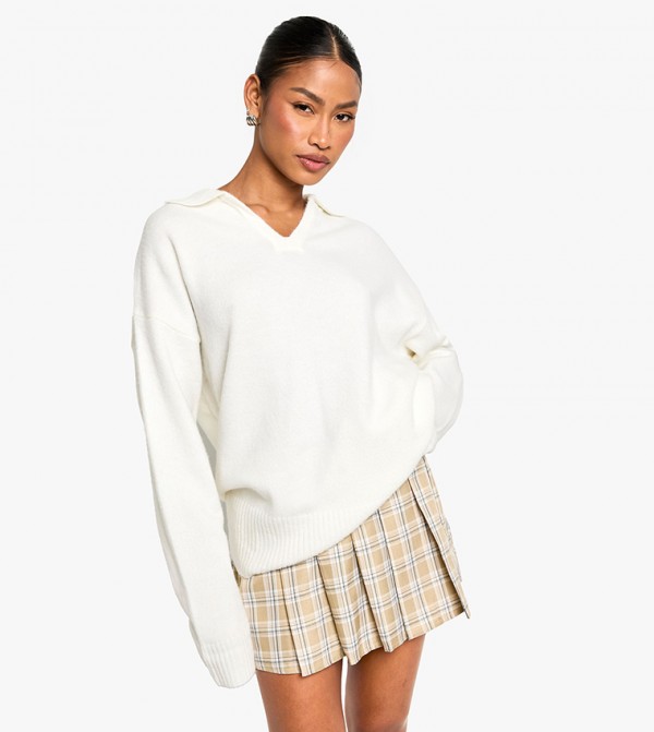 boohoo  Skirts - Beige Mini Skirts