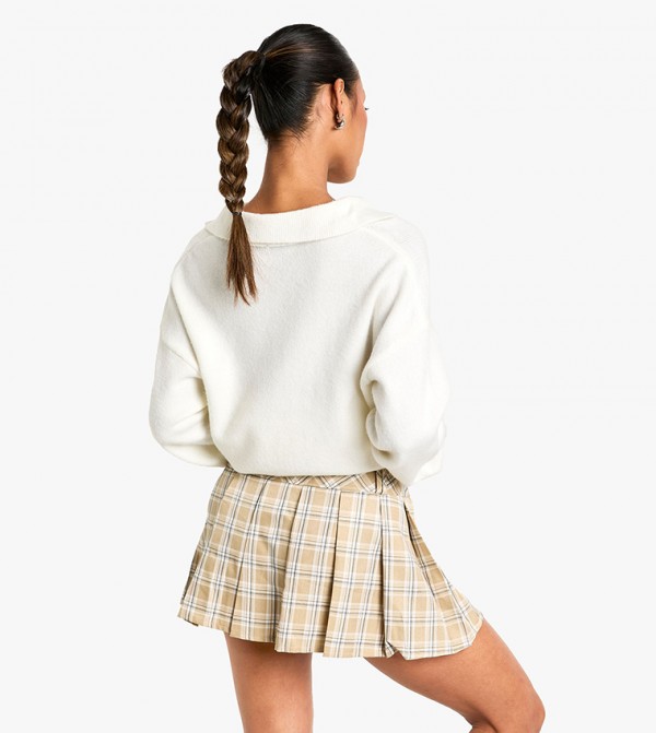 boohoo  Skirts - Beige Mini Skirts