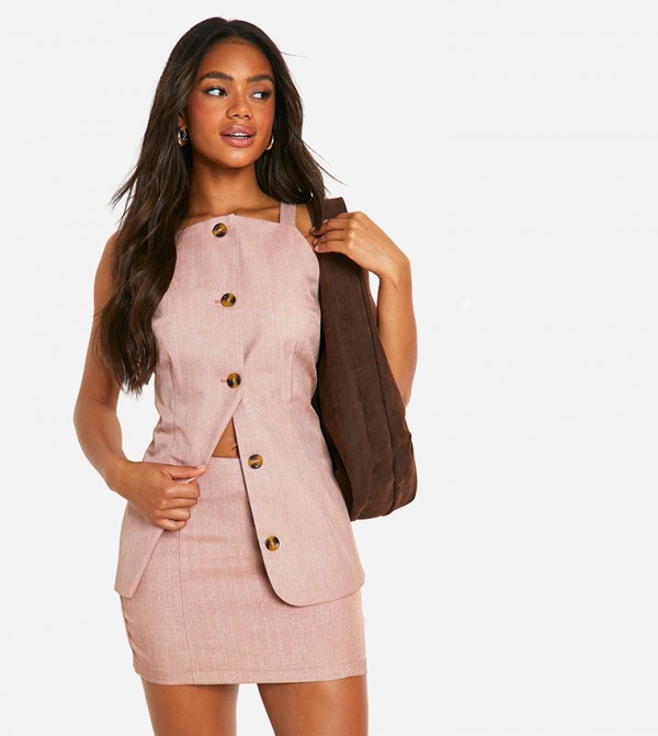 boohoo boohoo - Pink Waistcoats