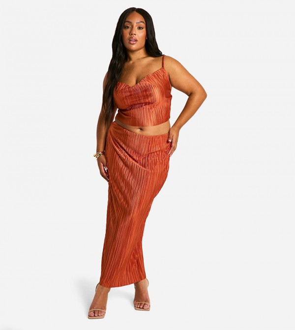 boohoo  Co-Ord Sets - Brown Co-Ord Sets