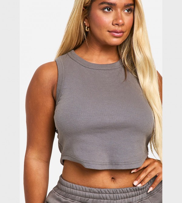 boohoo Co-Ord Sets - CHARCOAL Co-Ord Sets