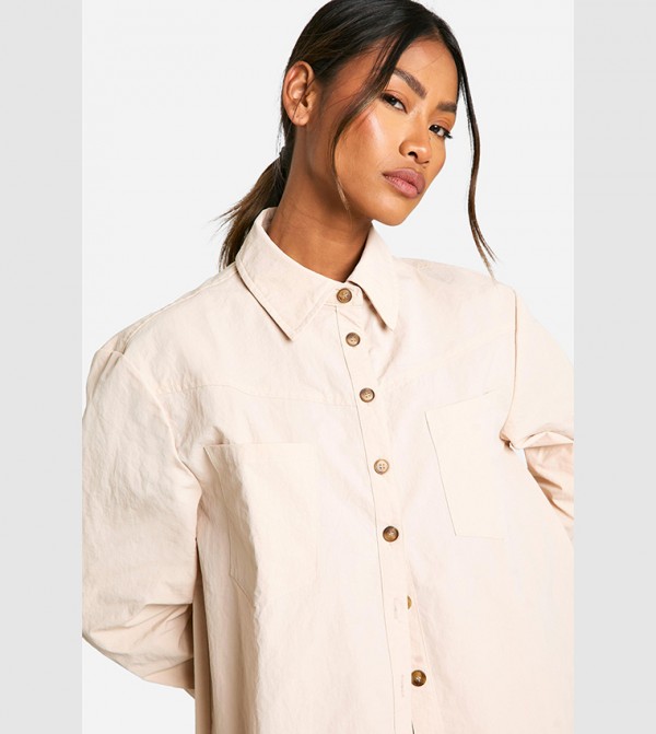 boohoo  Shirts - STONE Shirts