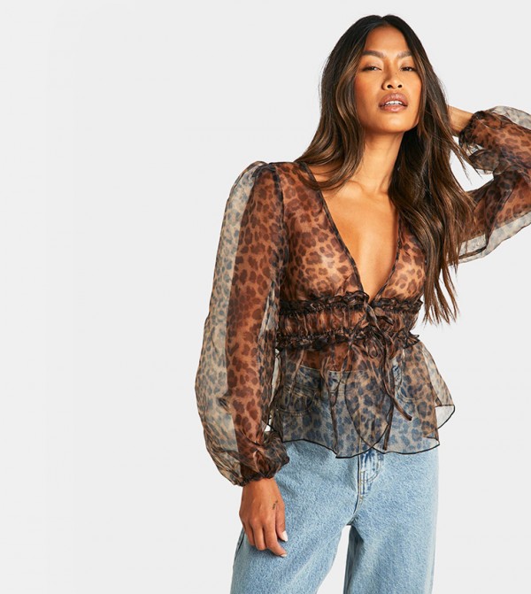 بوهو بوهو - متعدد Casual Tops